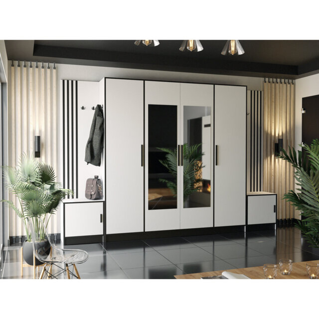 Babette 4 Door Wardrobe