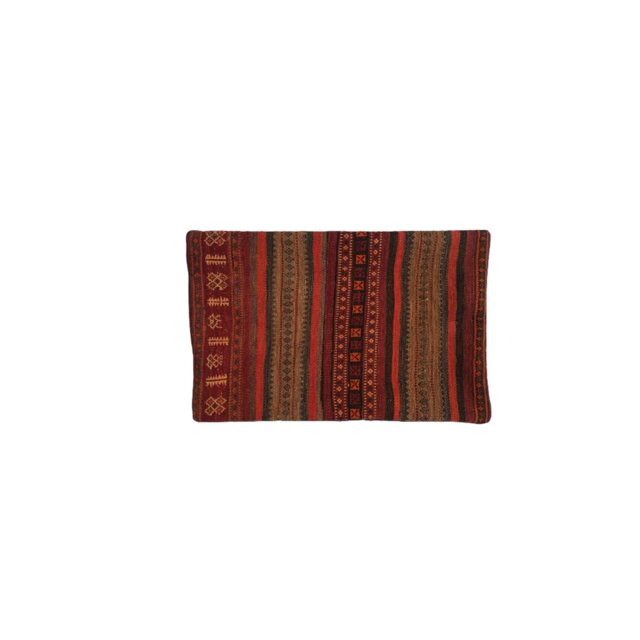 Geoffrey Kilim Handwoven Merlot Cushion Cover