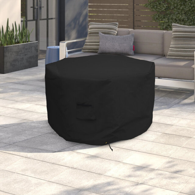 High Density  Multipurpose Outdoor Octagon Fire Pit Cover,Durable & UV Resistant Patio Waterproof Cover