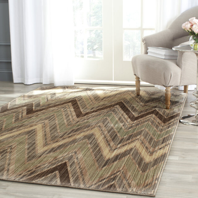 Grijalva Hand Hooked Taupe/Beige Rug