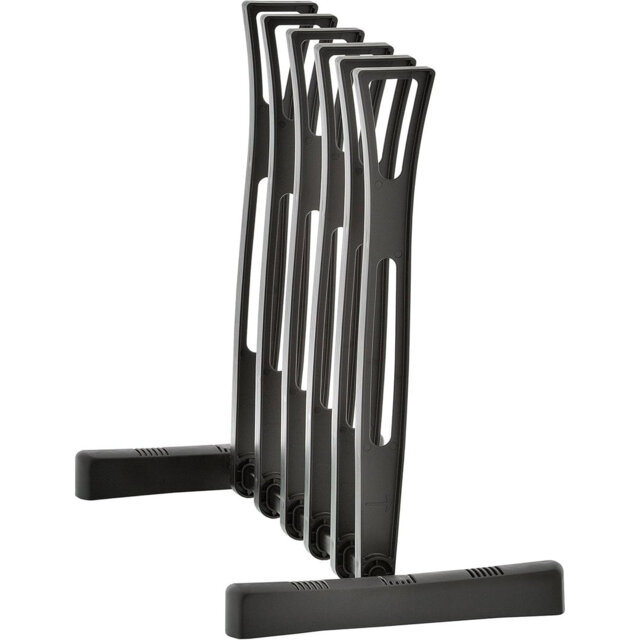 3 Pair Boot Storage Rack Durable Plastic Shoe Organiser, Tall Shape Maintainer Stand For Walking Boots Wellies Riding & Fashion Boots Hallway Closet S