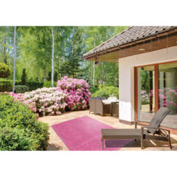 Keenesburg Solid Colour Shag 130cm X 200cm Indoor / Outdoor Area Rug