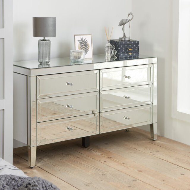 Norristown 6 Drawer 125Cm W Dresser by Wayfair | uFurnish.com Norristown 6 Drawer 125Cm W Dresser by Wayfair | uFurnish.com