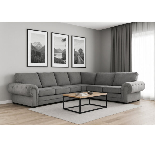 Carnot 6 Seater Corner Sofa