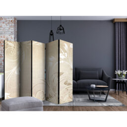 Gulnaj 225cm W x 172cm H 5 - Panel Solid Wood Folding Room Divider