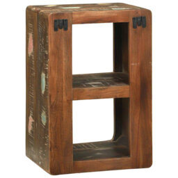 TV Cabinet Multicolour 36 X 30 X 54 Cm Solid Reclaim Wood