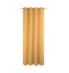 Uni Collection 100% Cotton Room Darkening Curtain Single Panel
