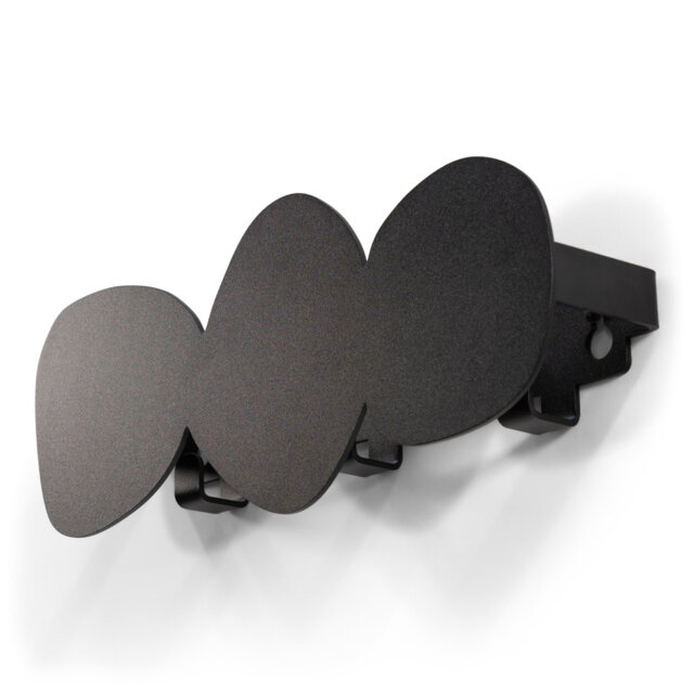Spinder X Eva Van De Ven Steel Wall 3 - Hook Coat Rack