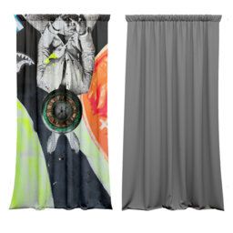 Velvet Blackout Curtain Panel Pair