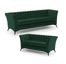 Whitby 2 - Piece Velvet Living Room Set