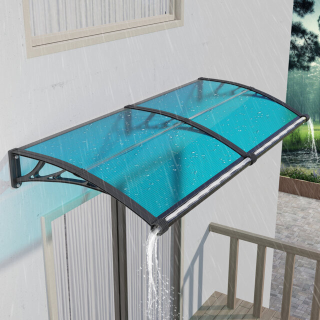 GUANSU-CN Polycarbonate Cover Retractable Door / Window Awning