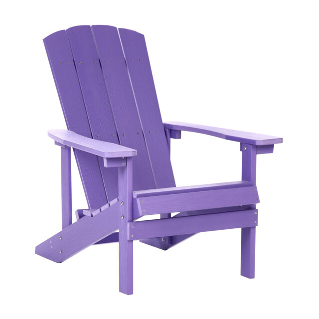 Garden Chair Engineered Wood ADIRONDACK