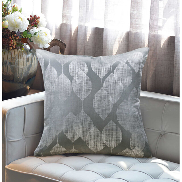 Barile Geometric Square SCATTER CUSHION Cushion With Filling