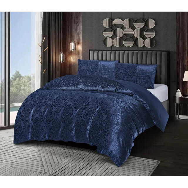 Polyester Duvet Cover Set with Pillow Shams Included