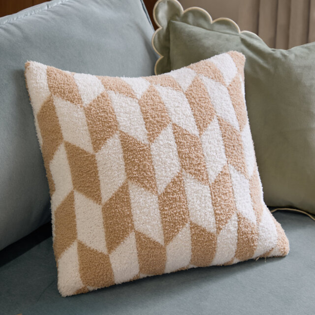 Olsen Geometric Square Cushion