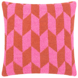Olsen Geometric Square Throw Pillow Cover