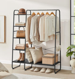 Ashaud 120cm Clothing Rack