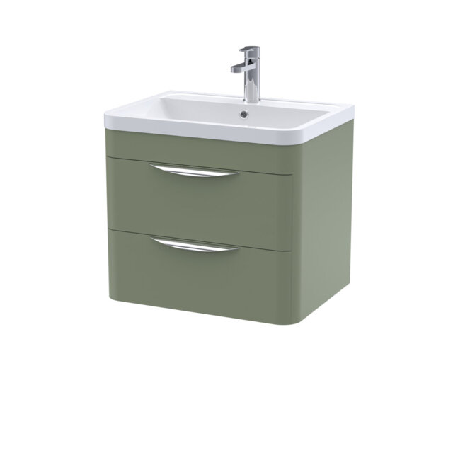 Parade 607mm Single Bathroom Vanity with Integrated Vitreous China Basin