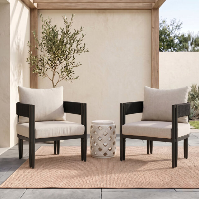 Viola Outdoor Lounge Chair Set
