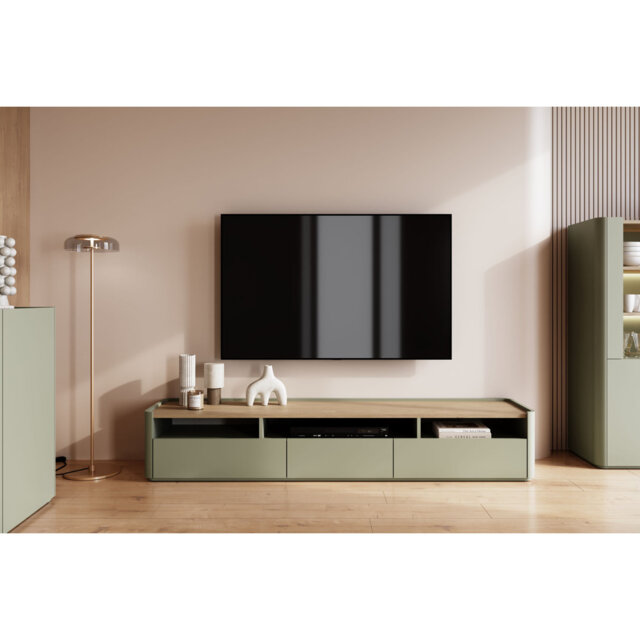 "Blackett Unfinished TV Stand for TVs up to 77"""