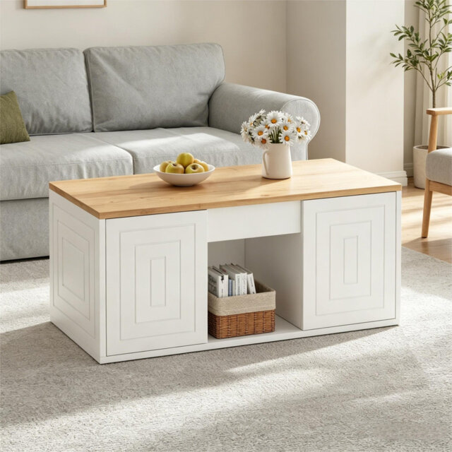 Metal Base Dining Table