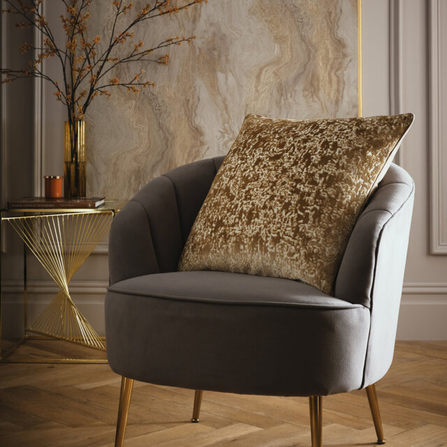 Laurence Llewelyn-Bowen Atlas Cushion Gold