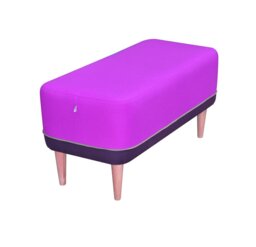Cubi Polyester Blend Upholstered Bench