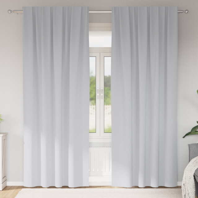 Curtains With Curtains 2 Pcs Polyester