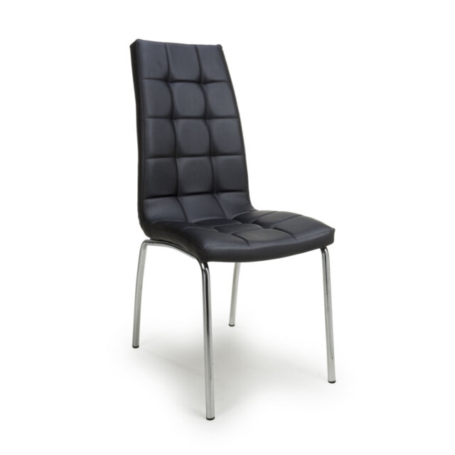 Jenner Leather Effect Dining Chair