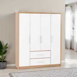 Louisa 4 Door Wardrobe