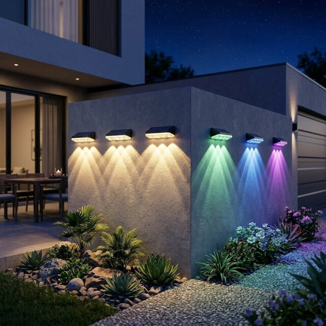 Natural Solar Powered Deck Light