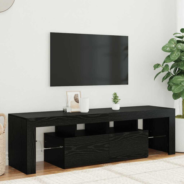 Wall-Mounted TV Cabinet Wall-mounted Engineered Wood Storage Shelving