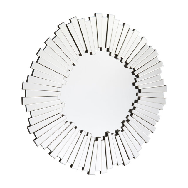 Solid Wood Flat Wall Mirror