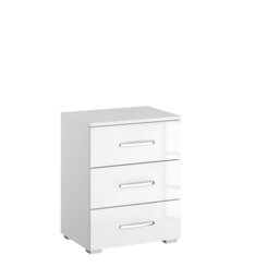 Aditio 3 Drawer Bedside Table