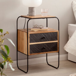Cleckheaton Iron Bedside Table