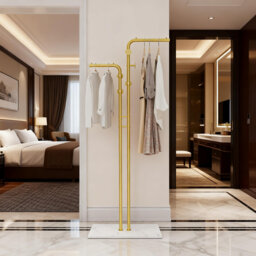Heston Metal Freestanding 5 - Hook Coat Rack