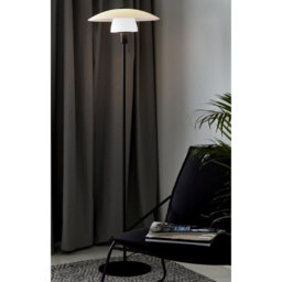 150cm White Traditional Floor Lamp