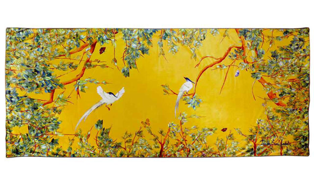 Manpreet Velvet No Pattern Bedspread