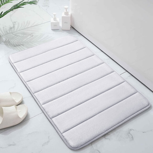 ULTRA SOFT MEMORY FOAM BATH MAT (WATER ABSORBENT, NON-SLIP)