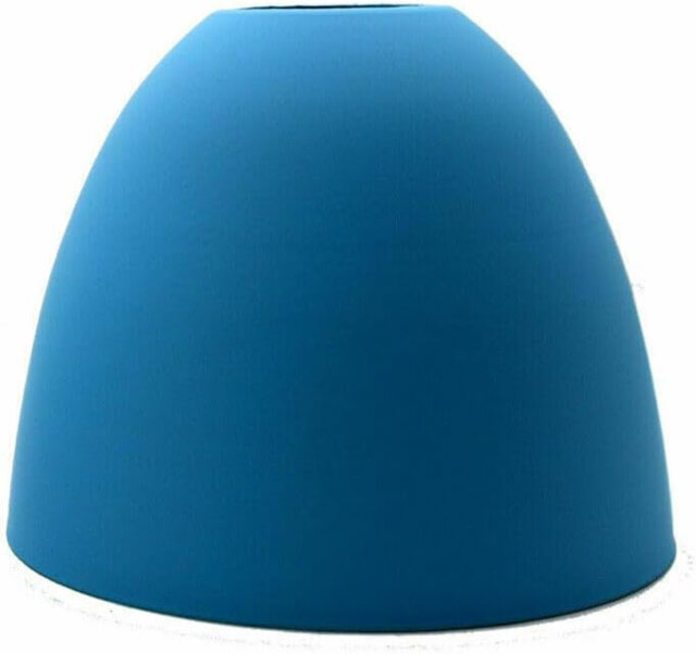 Red Ceiling Lampshade Easy Fit Metal 15cm Shades Pendant Light Bell Lamp Shades for Living Room, Kitchen, Bedroom