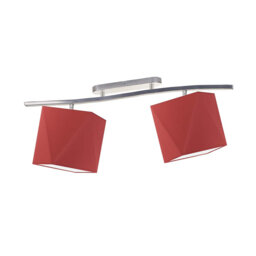 Muro Fabric Semi Flush Mount