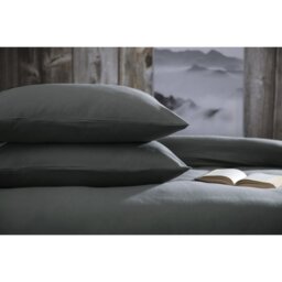 Brushed Cotton Range 100% Cotton Pillowcase - Set of 2
