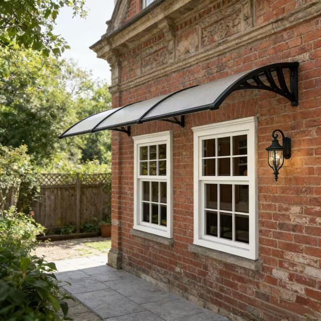 Modern Door Canopy for All-Weather Entry Protection