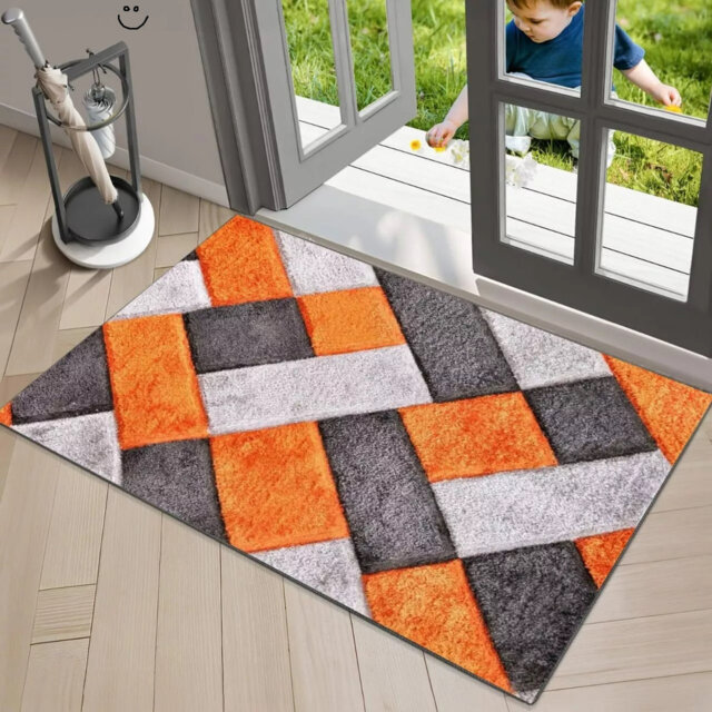 Stylish Large Shaggy Rug Hallway Runner Living Room Bedroom Area Rug Carpet Mat
