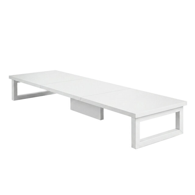 "Unfinished TV Stand for TVs up to 50"" with Fireplace Included"
