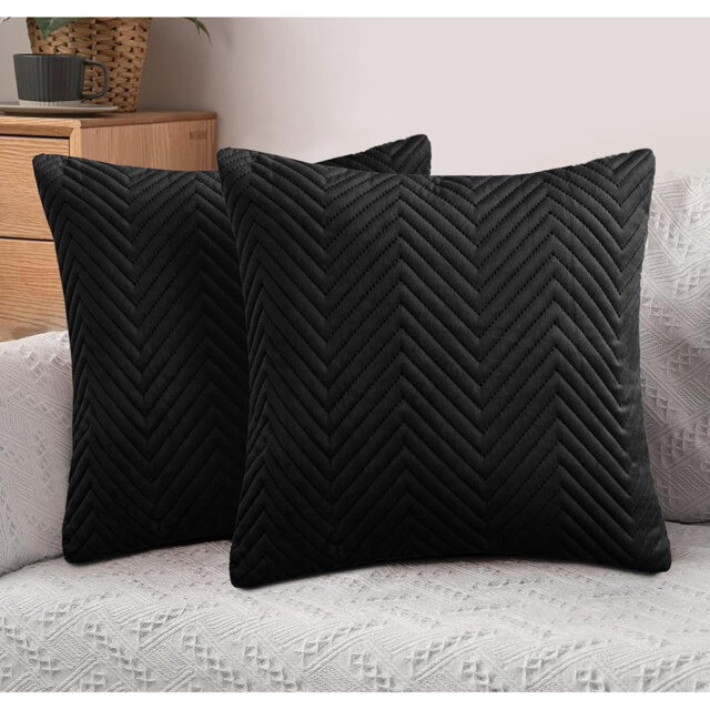 Geometric Grey Cushion