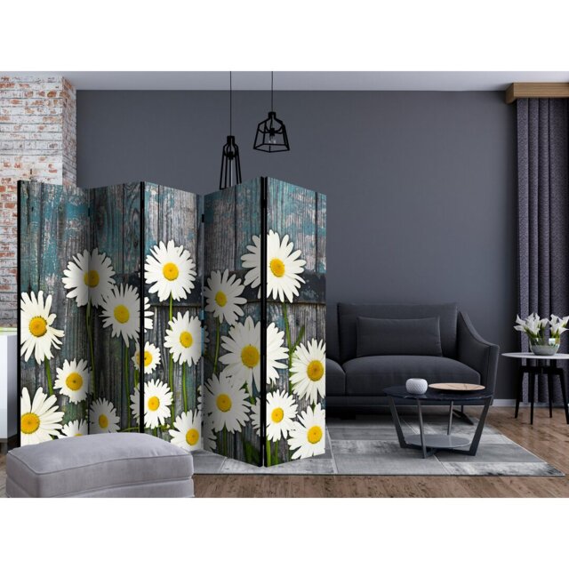 Crescio 172cm H Folding Room Divider