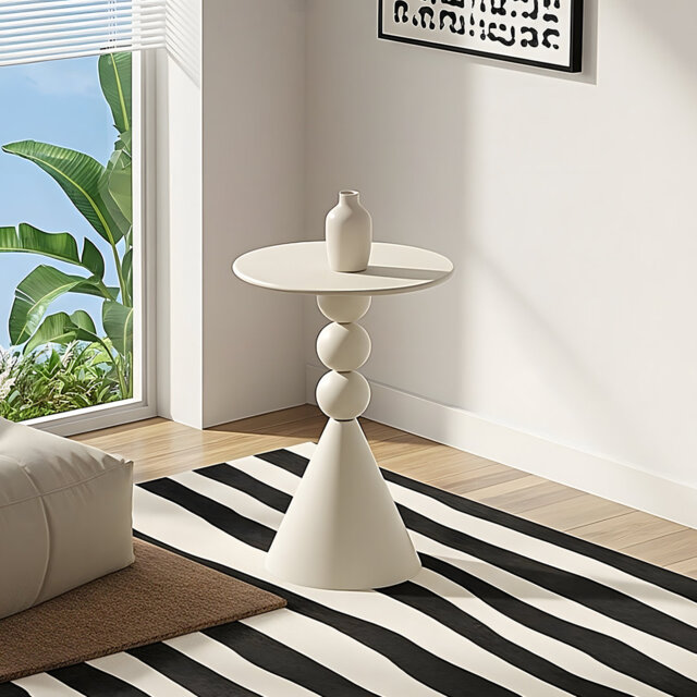 Decorative Metal Side Table