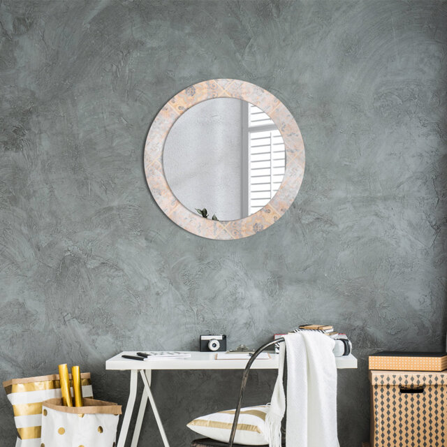 Huldar Glass Flat Wall Mirror