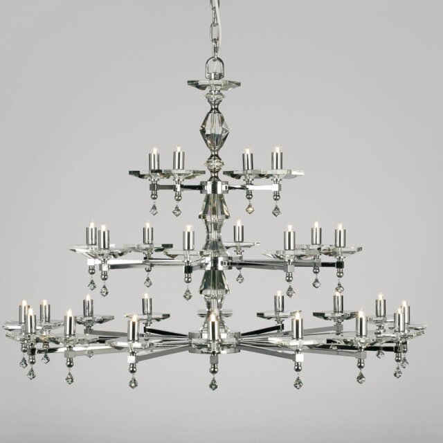 Mineral 28 - Light Geometric Chandelier